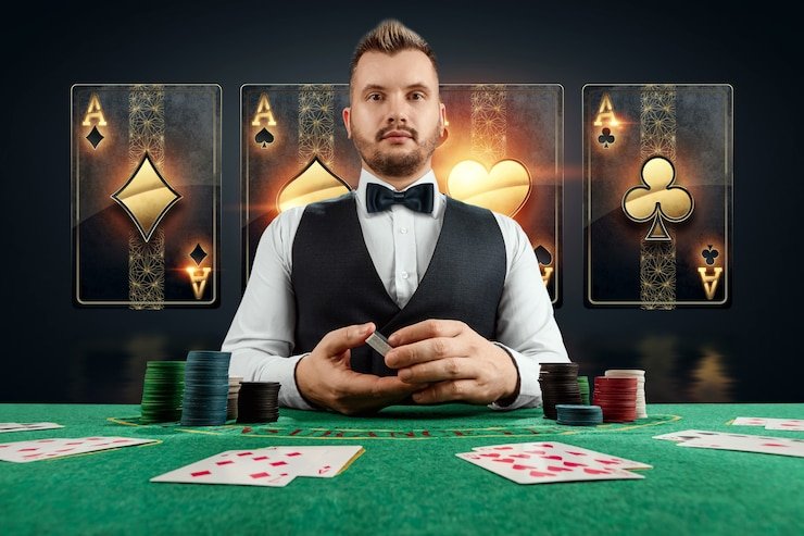 Tampilan permainan Mesin Arcade dengan sistem poin